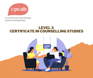 CPCAB Level 3 Certificate in Counselling Studies
